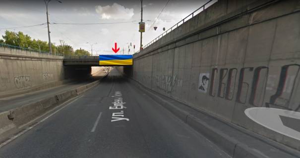 Нестандарт A в Киеве, 2х8  Теліги О. вул., біля вул Щусєва, поруч ст.м. Дорогожичі, в напрямку  до ст.м. Шулявська фото 1