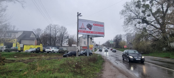Билборд B в Буче, 3х6  ЖД Переїзд, вул Заводська_2 фото 2