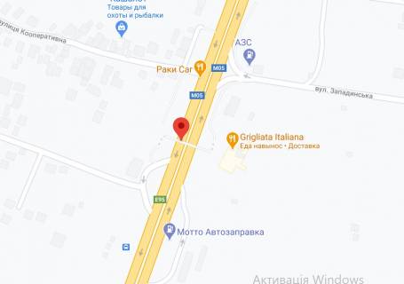 Нестандарт A у Іванків, 2,20х16,20  М-05 Одеська тр. 25+550 км від КПП. Сьомий 2,20.16,20  від Києва - с. Глеваха, поворот на АЗС БРСМ, Ресторан Karetnyy Dvir, з Києва схема