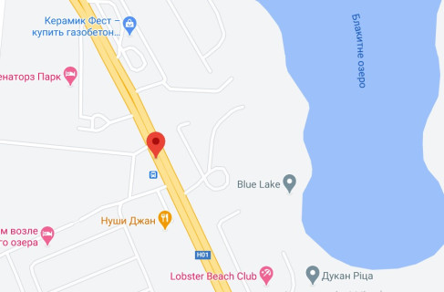 Нестандарт A у Підгірцях, 2х16  Н 01 Ново Обухівська тр. 26+550 км від КПП. Третій від Києва, поворот на  Голубі Озера, НОТЕL, АЗС БРСМ, з Києва схема