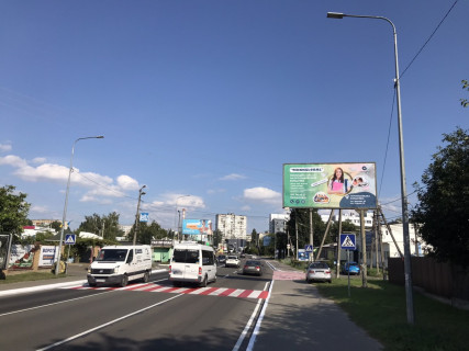Билборд A в Петропавловской Борщаговке, 3x6  с. Петропавлівська Борщагівка, вул. Соборна 9, в сторону Києва фото 1