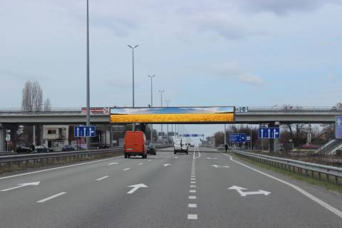 Нестандарт A у Києві М-06 Житомирська траса 52+280 км від КПП. Сімнадцятий від Києва, Макарівський міст, зупинка,поворот на Макарів, Бишів, напрямок - з Києва Фото 1