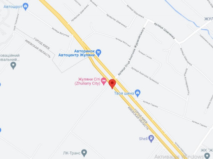 Билборд B в Киеве, 3х6  Кільцева дорога (на світлофорі перед зупинкою с.Жуляни-2 схема