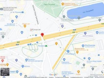 Нестандарт A в Киеве, 2х8  Бажана пр-т  -Григоренко пр-т, ст.м. Позняки, в центр схема