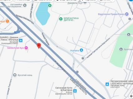 Билборд A в Софиевской Борщаговке, 3х6  Софіївська Борщагівка, Кільцева дорога схема