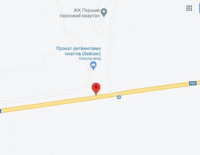 Билборд A в Белогородке, 3х6  с. Білогородка траса Київ - Бишів  ,виїзд з ЖК Перша паркова схема