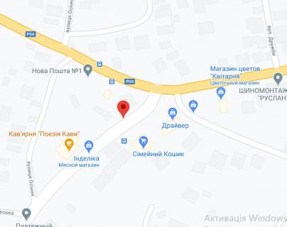 Билборд A в Белогородке, 3х6  с. Білогородка вул.Володимирська ,74 ( кафе Корчма ) схема