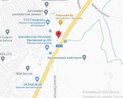 Білборд, Бігборд (Борд)  A у Києві, 3х6  с. СофіЇвська Борщагівка, вул. Жулянська (вугол ресторана Райський Рай) схема
