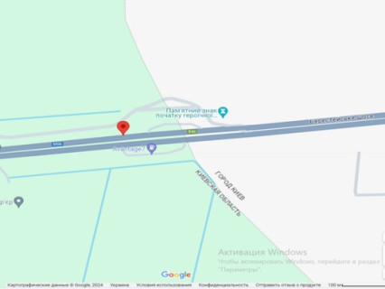 Билборд A на трассах Киевской области, 3х6  Київ - Житомир, Стоянка, напроти  АЗС Авантаж, в напрямку Житомира схема