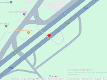 Нестандарт A в с. Вита-Почтовая, 2х16  М-05 Одеська,Шостий  напрямок в Київ схема