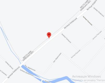 Билборд A в Шевченкове, 3х6  Білогородка, Київська область вул. Київська, 18-38 схема