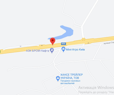 Нестандарт A у , , 2х16  М-06 Житомирська траса 35+958 км від КПП. Тринадцятий від Києва, с. Бузова, поворот на с. Миколаївку - зупинка, напрямок - з Києва схема