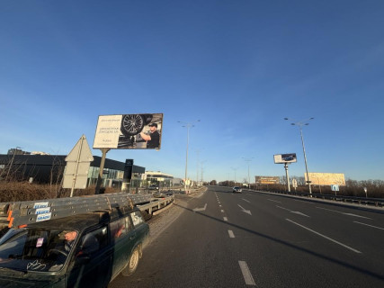 Билборд B в Пролесках, 3х6  Бориспільське шосе,виїзд  з Кільцевої, з Броварів, поруч Лексус,  в напрямку, в напрямку Бориспіль фото 1