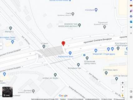 Нестандарт A в Киеве, 2х8  просп. Степана Бандери (Московський), Вербова, від  м.  Почайна схема