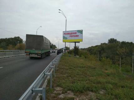 Билборд A в Киеве шосе Дніпровське (шосе Дніпропетровське) Новообухівська траса (1 до Києва в напрямку центра) фото 1