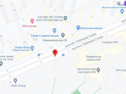 Нестандарт B в Киеве, 2х8  просп. Любомира Гузара (Космонавта Комарова) (просп. Леся Курбаса (50-річчя Жовтня)), на перитині з вул. Василенка, в сторону Кільцевої дороги схема