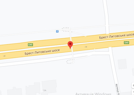 Нестандарт A в Киеве, 2х16  Брест - Литовська шосе, 4А. Другий від Києва, зупинка та  ресторан Пролісок, 100м. ресторан Ярославів Двір, напрямок  в Київ схема