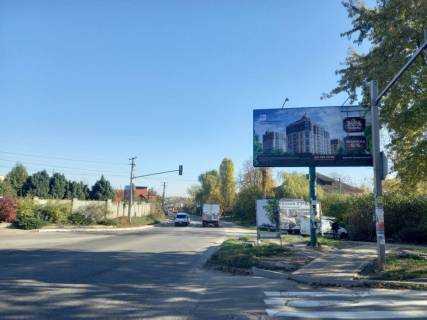 Билборд A в Софиевской Борщаговке, 3х6  с. Софіївська Борщагівка траса Київ - Бишів (Кофейня), Соборна 53, в напрямку Бишів фото 1