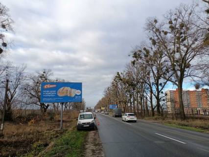 Билборд B в Белогородке, 3х6  с. Білогородка траса Київ - Бишів  300 метрів перед поворотом на ЖК Перша Паркова зліва фото 1