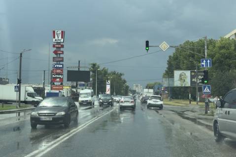 Видеоборд B в Софиевской Борщаговке, 3х6  с. СофіЇвська Борщагівка траса  Київ - Бишів  вул. Соборна  (АЗС , Сільпо, Автомийка) - 584951 фото 1