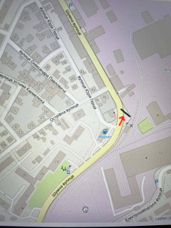 Билборд B в Ужгороде вул.Шумна Центр-виїзд на Другетів-центр, рух -Корятовича,Фединця,Собранецька схема