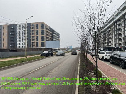 Билборд A в Ужгороде вул.Легоцького,29,ЖК Корона, ЖК ParkLand, рух-вул.128 Бригади,с.Минай фото 1