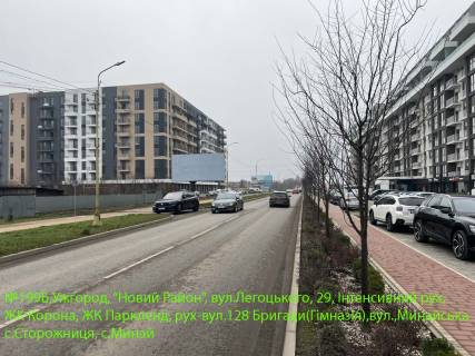Билборд B в Ужгороде вул.Легоцького,29,ЖК Корона, ЖК ParkLand, рух-вул.128 Бригади,Минайська фото 1
