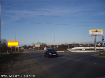 Билборд B в Ужгороде вул.Баб'яка(новий трансп.міст), район ТЦ Нова лінія, напрям-вул.Загорська фото 1