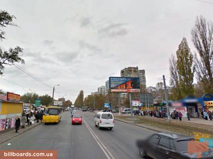 Билборд A в Одессе, 3х6  Князя Володимира Великого просп.(Добровольського просп.)-Владислава Бувалкіна вул. (Генерала Бочарова) фото 1