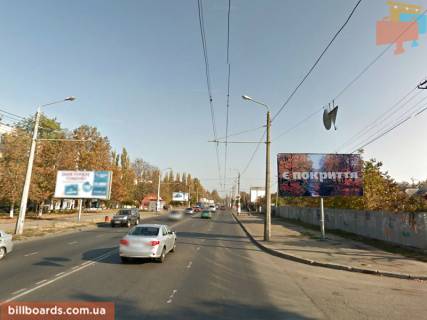 Билборд A в Одессе, 3х6  Комарова Михайла вул. (Космонавта Комарова) - завод "Промзв'язок" фото 1