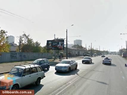 Билборд B в Одессе, 3х6  Комарова Михайла вул. (Космонавта Комарова) - завод "Промзв'язок" фото 1