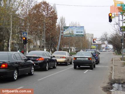 Білборд, Бігборд (Борд)  B у Одесі, 3х6  Вадатурського Олексія вул. (Маршала Малиновського)-Бизнес центр (ГУСАК) Фото 1