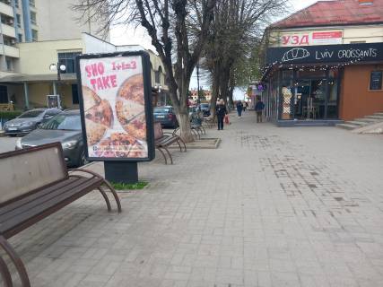 Ситилайт A в Каменец-Подольском, 1.2х1.8  вул. Соборна (біля Фокстрот) фото 1