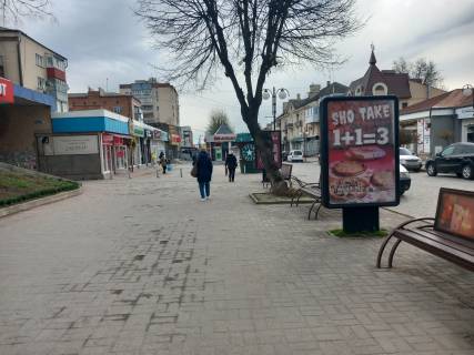 Ситилайт A в Каменец-Подольском, 1.2х1.8  вул. Соборна (біля Фокстрот) фото 1