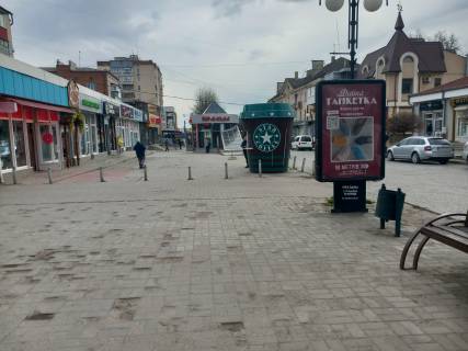 Ситилайт A в Каменец-Подольском, 1.2х1.8  вул. Соборна (біля Фокстрот) фото 1