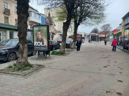 Ситилайт A в Каменец-Подольском, 1.2х1.8  вул. Соборна (біля Шишка) фото 1