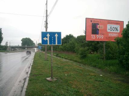 Билборд A в Каменец-Подольском, 6х3  Хмельницьке шосе (перед Залізничним мостом) (на Хмельницький) фото 1
