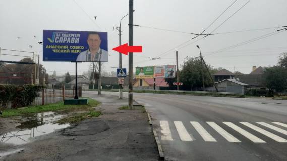 Билборд B в Хмельницком, 6х3  вул.Проскурівського підпілля (парк) фото 1