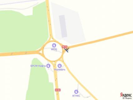 Билборд B в Хмельницком Виїзд Круг Аеропорт, WOG. Чернівці. Львів схема