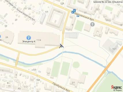Билборд B в Хмельницком, 17  вул. Зарічанська 11/4, Епіцентр схема