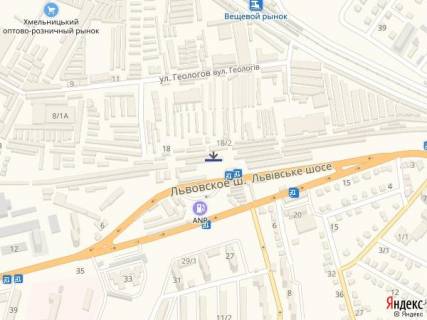 Нестандарт A в Хмельницком вул Геологів, 15/3. Реч Ринок схема