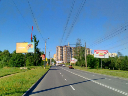 Билборд B в Хмельницком, 6х3  вул. П Мирного. Озерная фото 1
