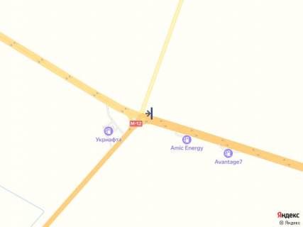 Билборд B в Трасах Хмельницька, 6х3  Вінницьке шосе поворот на Давидківці схема