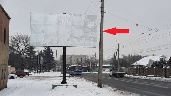 Білборд, Бігборд (Борд)  B у Хмельницькому, 6х3  вул. Курчатова - Зенітна Фото 1