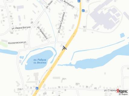 Билборд B в Хмельницком, 6х3  вул. Камянецька (р-н ВЕСЕЛКА) схема