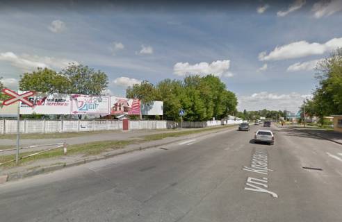 Билборд A в Хмельницком, 6х3  вул. Красовського. Дубове. Обл Лікарня фото 1