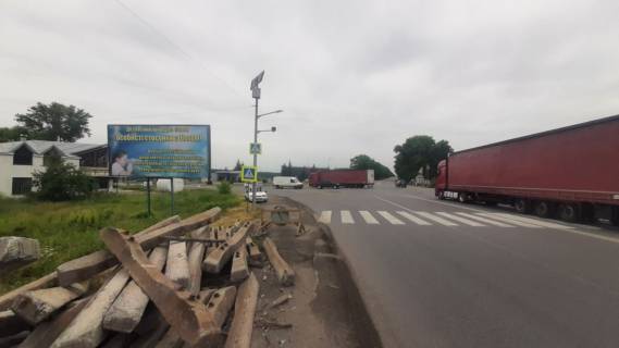 Билборд B в - (-), Б  Вінницьке шосе Пер. Давидківці фото 1