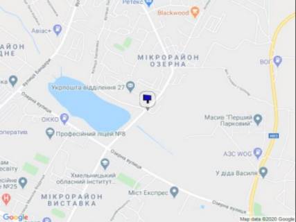 Билборд B в Хмельницком, 6х3  пер.вул.П. Мирного - Залізняка схема