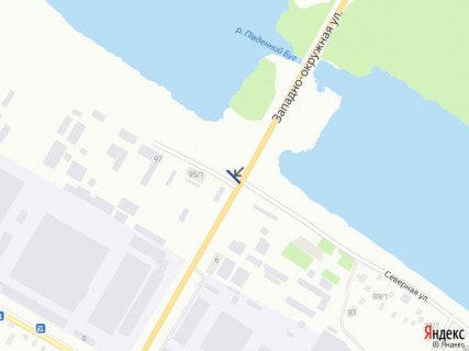 Билборд A в Хмельницком, 6х3  вул. Західно-окружна. Митниця. WOG схема