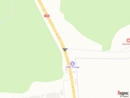 Билборд A в Хмельницком, 6х3  вул. Камянецька. Госпіталь схема